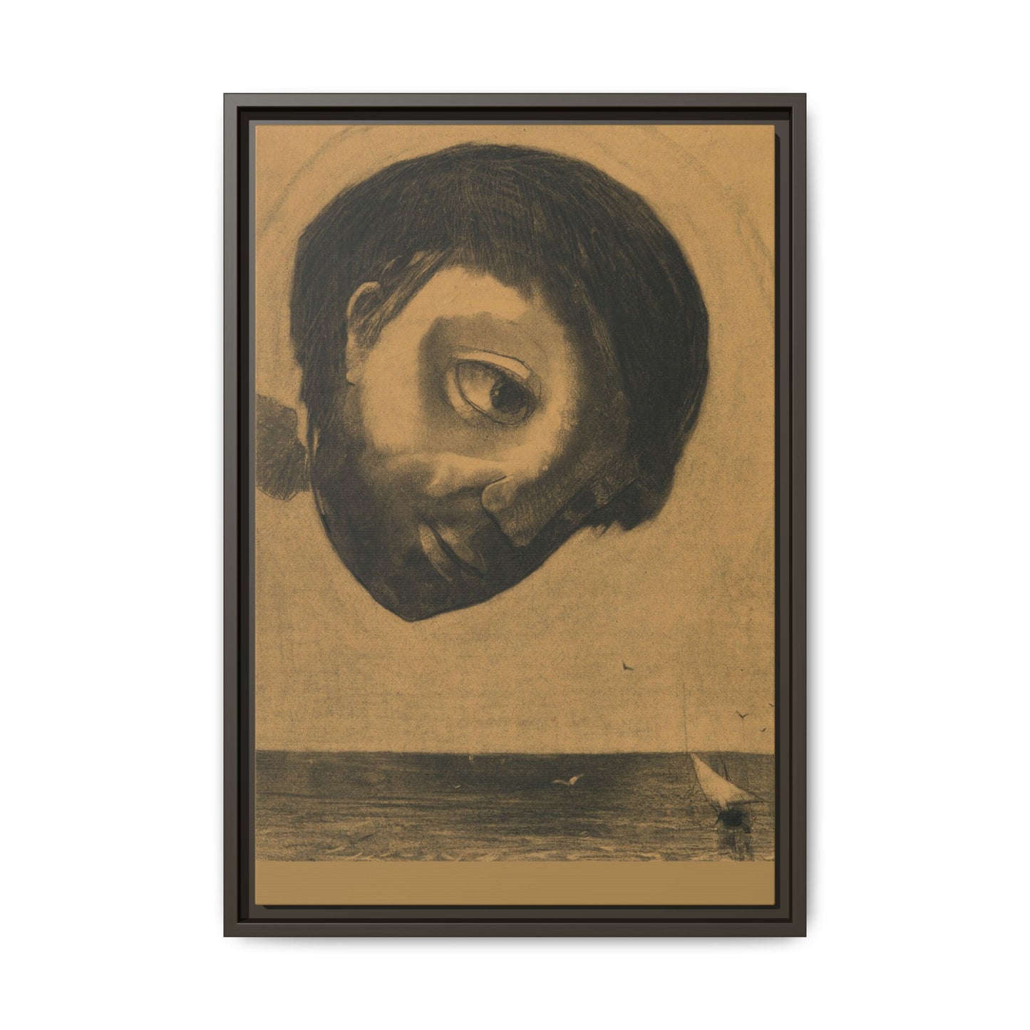Guardian Spirit of the Waters – Odilon Redon, Paris. Matte.