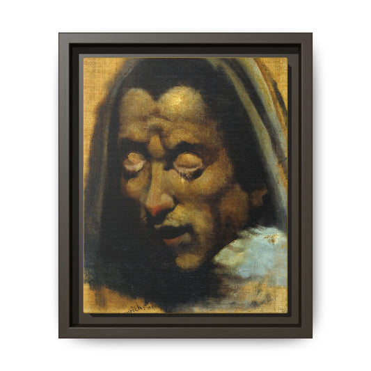 Two Heads of Damned Souls from Dante’s Inferno. 1802. Matte. Framed Canvas.