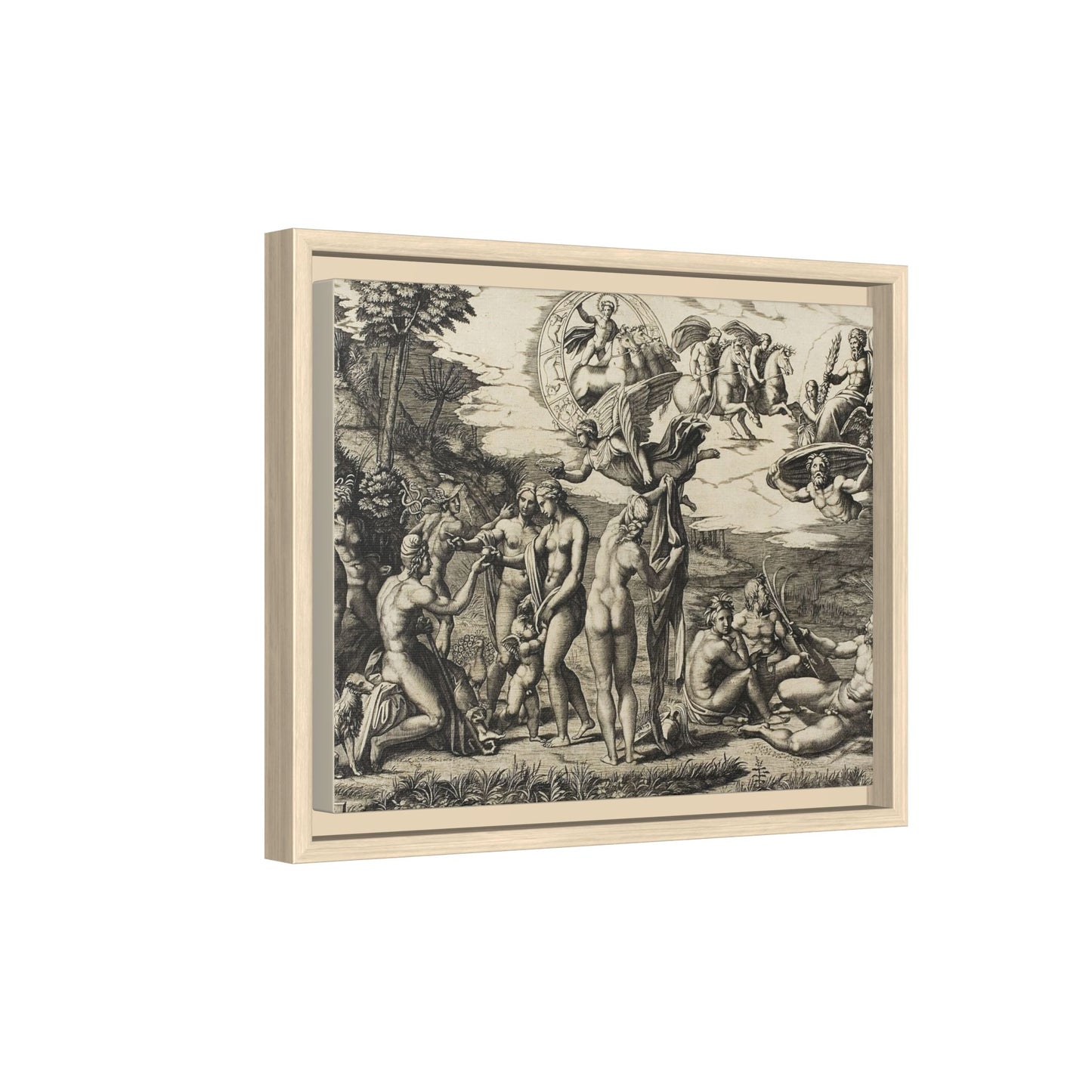 The Judgment of Paris (Marcantonio Raimondi after Raphael, c. 1517–1520)