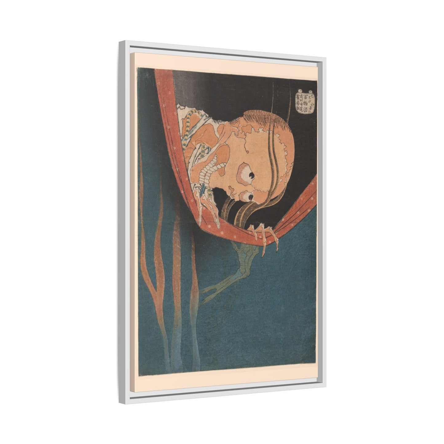 Kohada Koheiji – One Hundred Ghost Stories Series. Matte. Framed canvas.