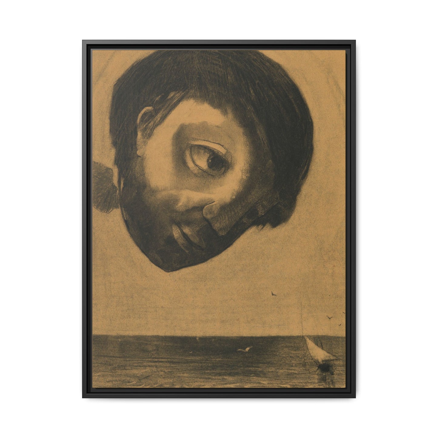 Guardian Spirit of the Waters – Odilon Redon, Paris. Matte.