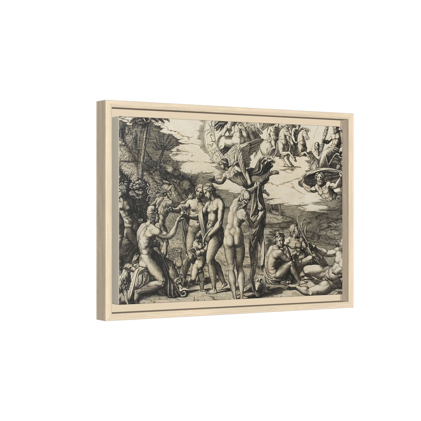 The Judgment of Paris (Marcantonio Raimondi after Raphael, c. 1517–1520)