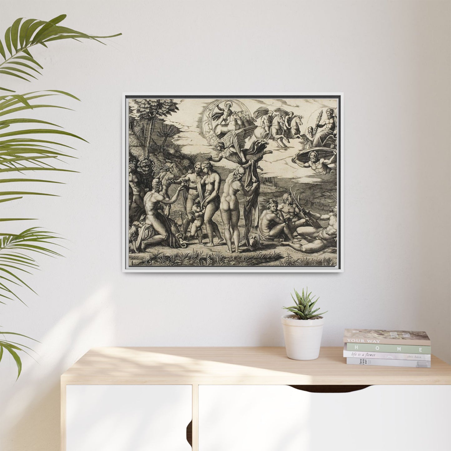 The Judgment of Paris (Marcantonio Raimondi after Raphael, c. 1517–1520)