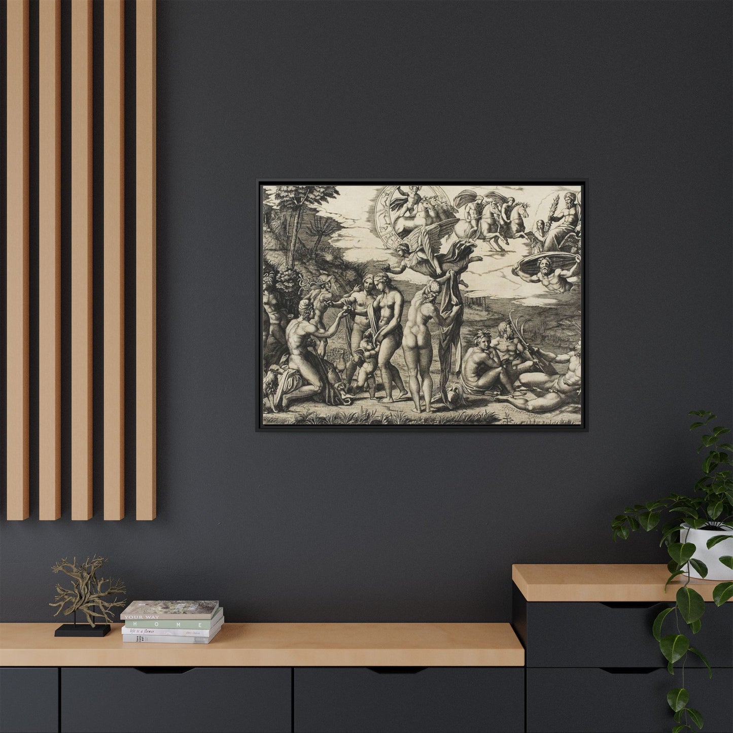 The Judgment of Paris (Marcantonio Raimondi after Raphael, c. 1517–1520)