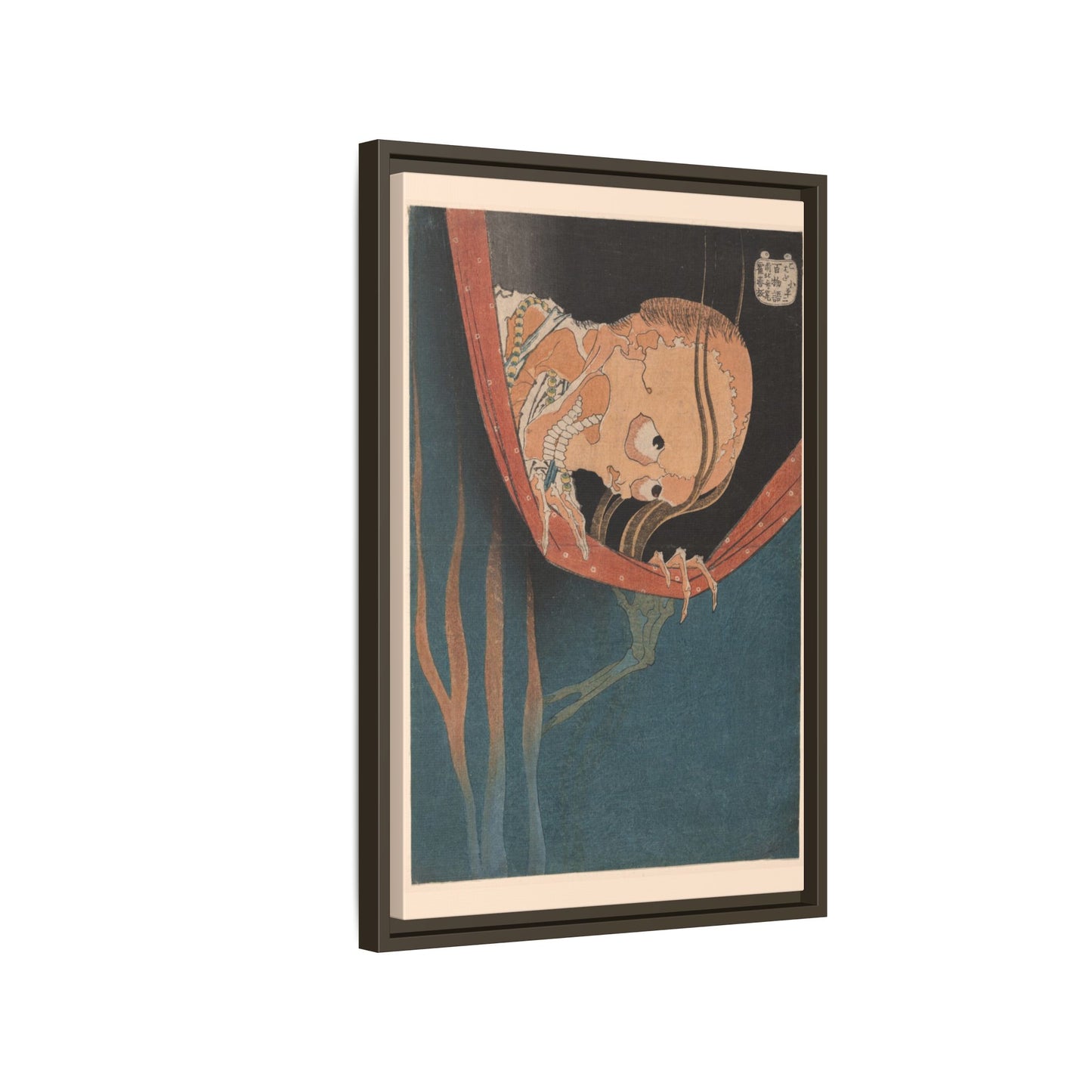 Kohada Koheiji – One Hundred Ghost Stories Series. Matte. Framed canvas.