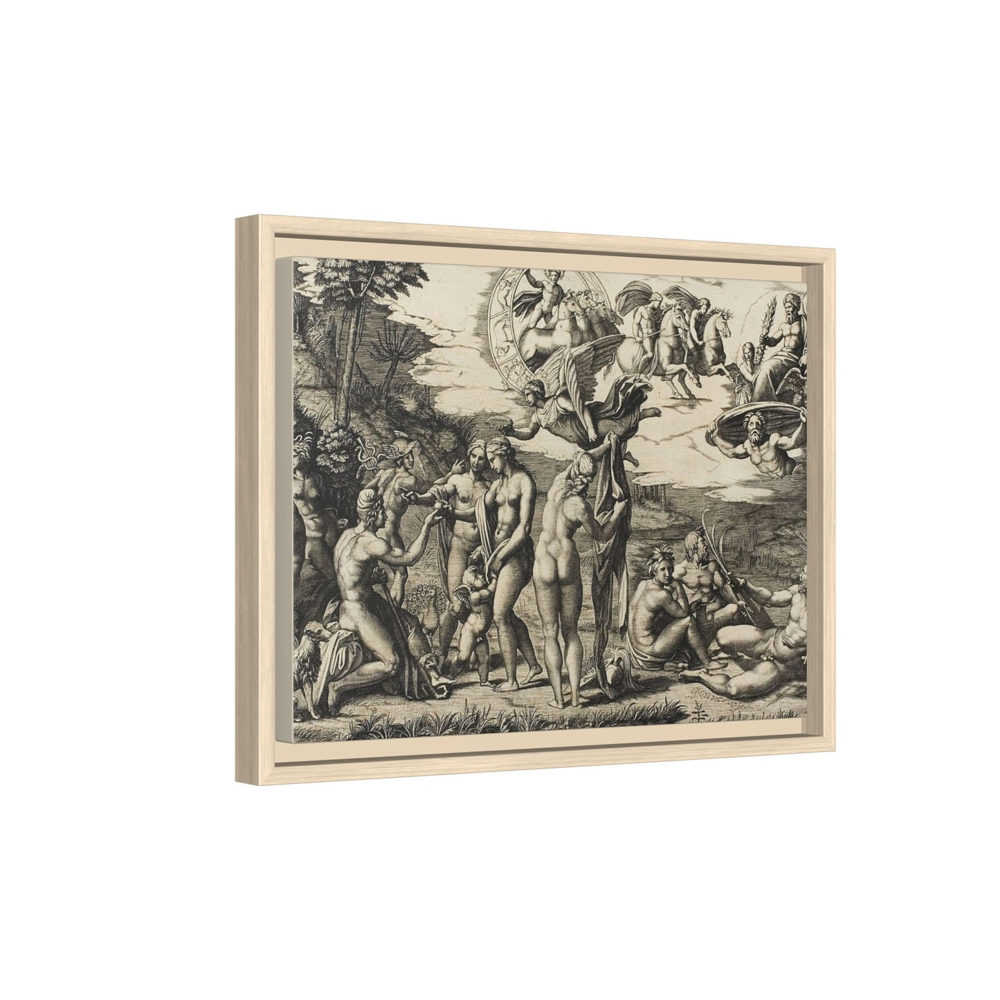 The Judgment of Paris (Marcantonio Raimondi after Raphael, c. 1517–1520)