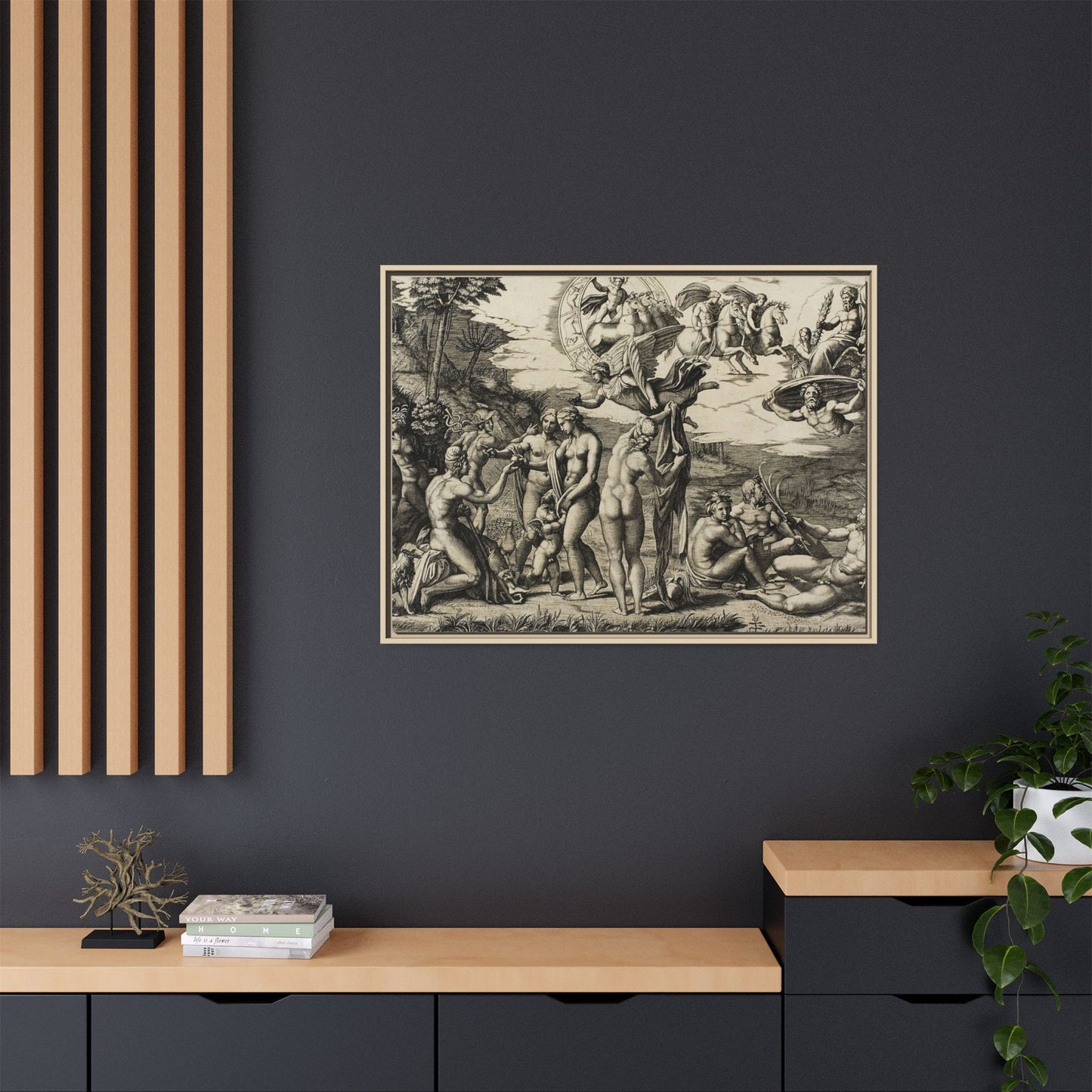 The Judgment of Paris (Marcantonio Raimondi after Raphael, c. 1517–1520)