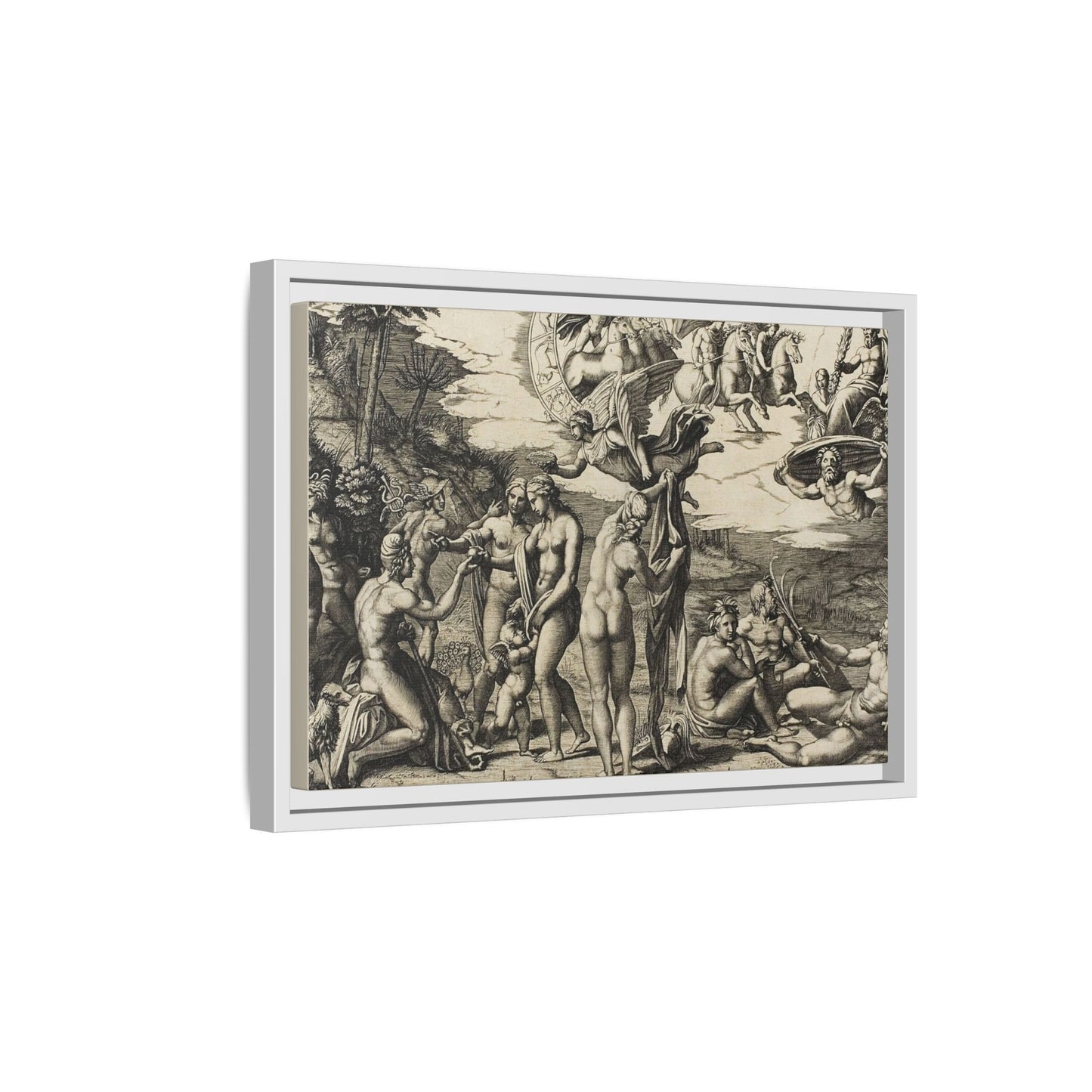 The Judgment of Paris (Marcantonio Raimondi after Raphael, c. 1517–1520)