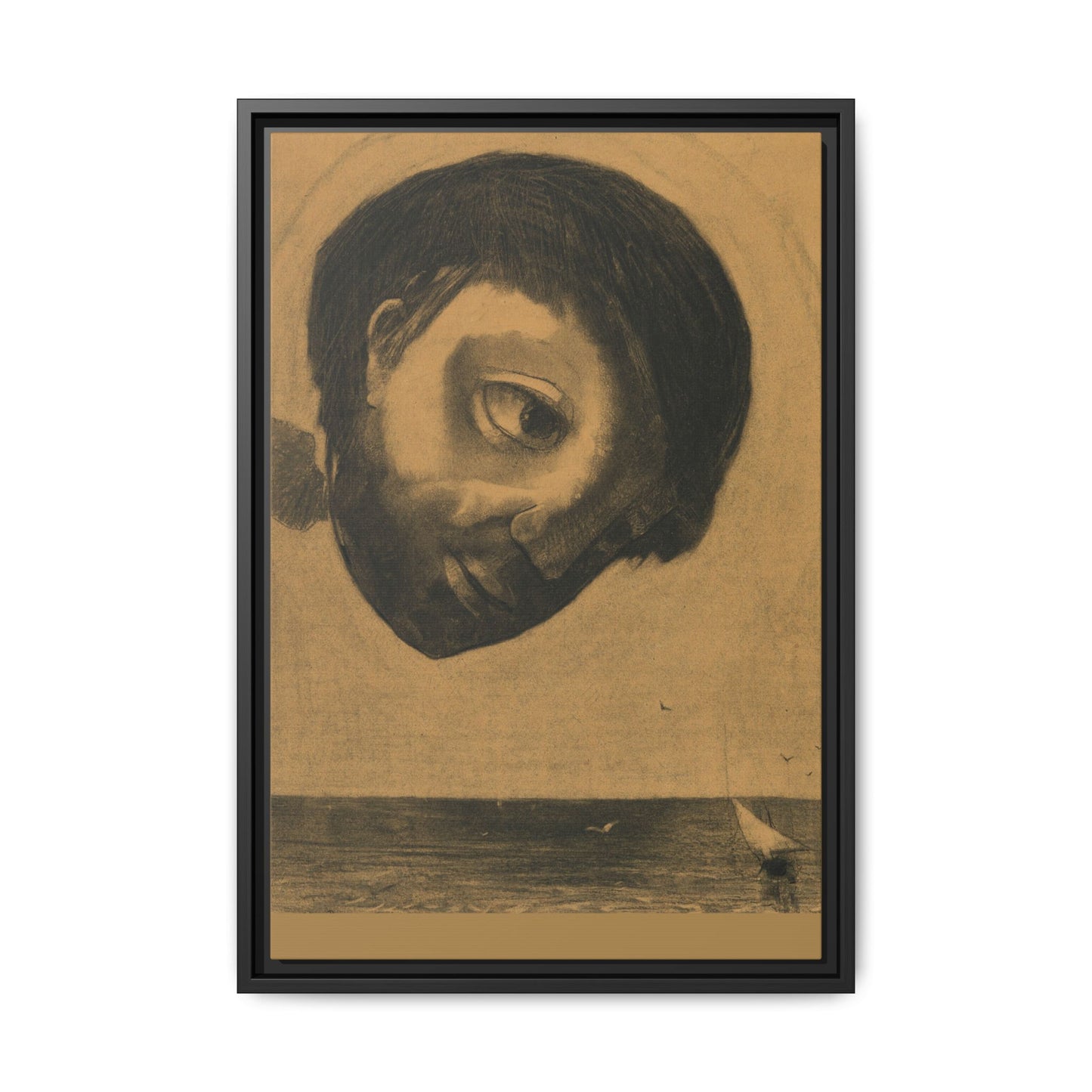 Guardian Spirit of the Waters – Odilon Redon, Paris. Matte.