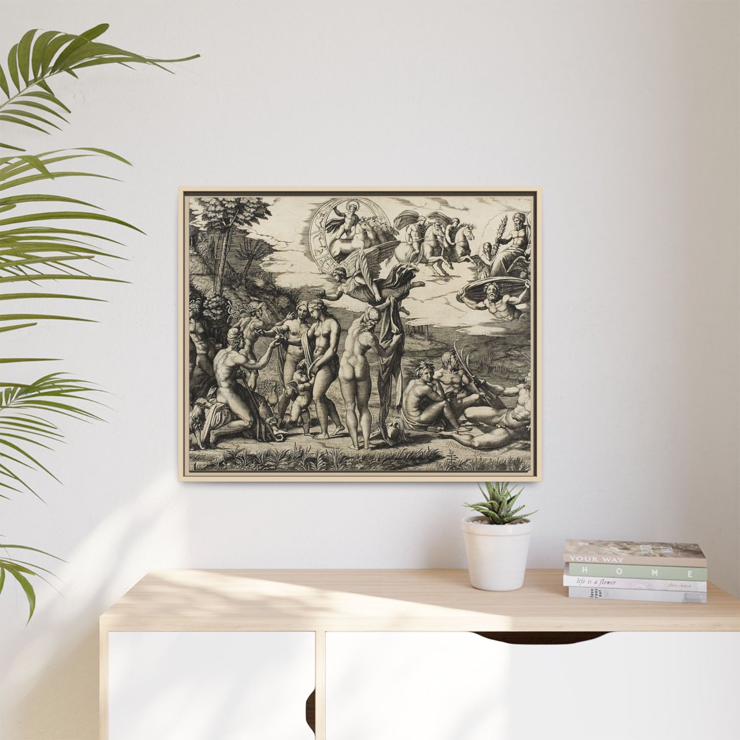 The Judgment of Paris (Marcantonio Raimondi after Raphael, c. 1517–1520)