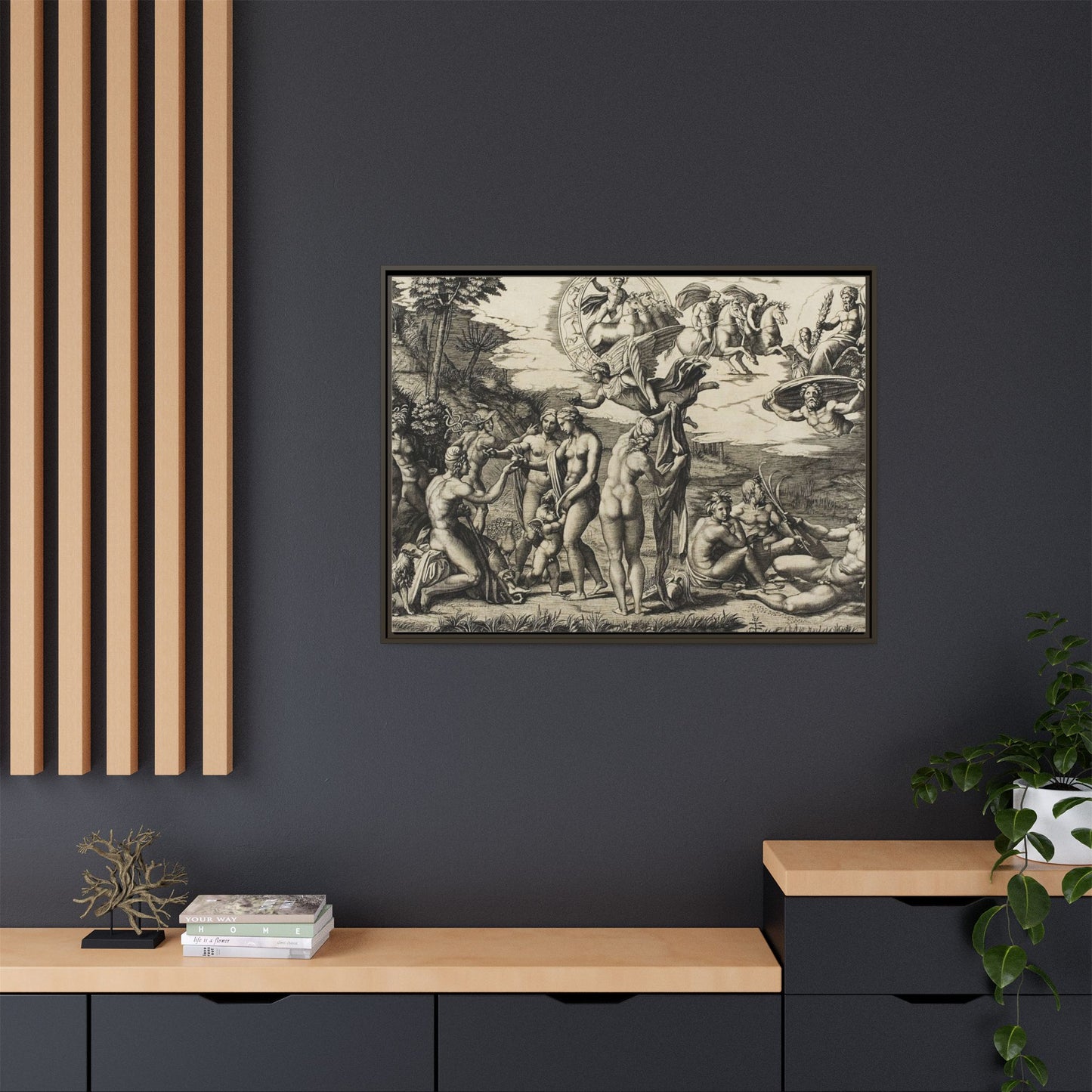 The Judgment of Paris (Marcantonio Raimondi after Raphael, c. 1517–1520)
