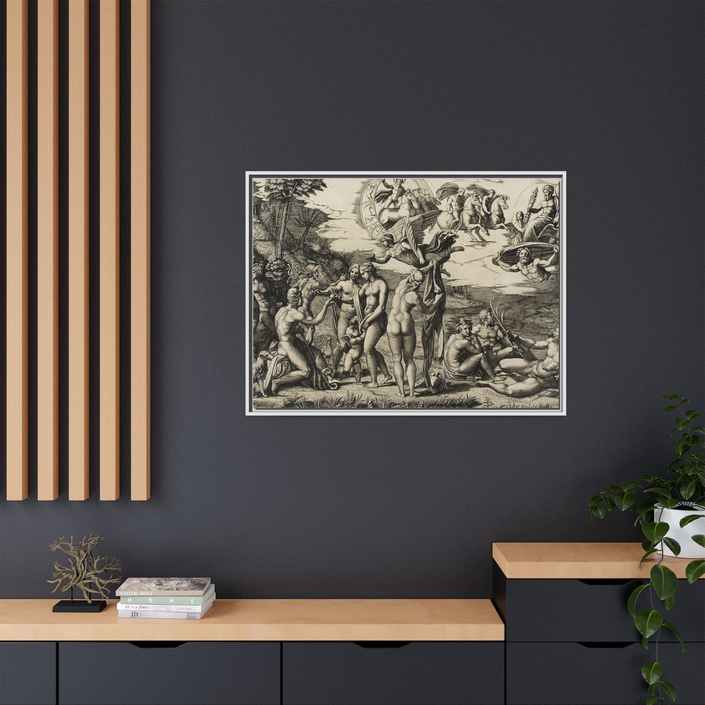 The Judgment of Paris (Marcantonio Raimondi after Raphael, c. 1517–1520)