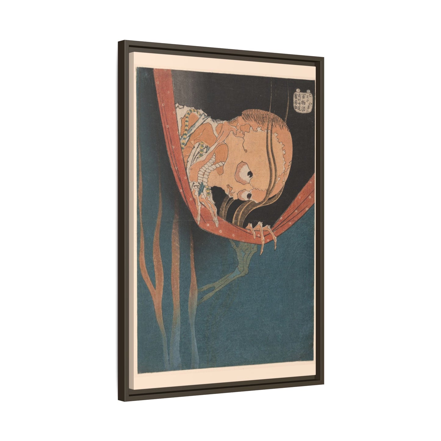 Kohada Koheiji – One Hundred Ghost Stories Series. Matte. Framed canvas.
