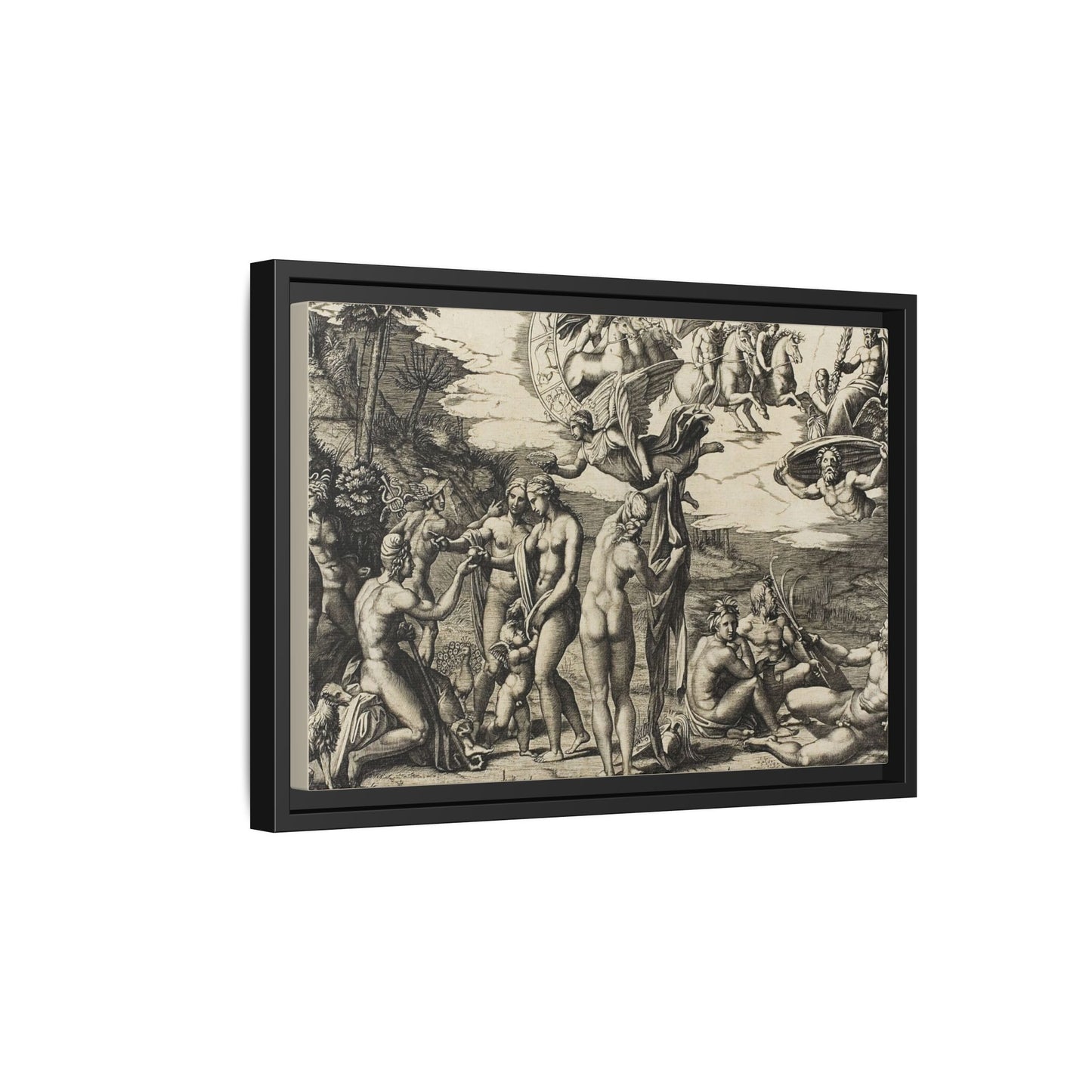 The Judgment of Paris (Marcantonio Raimondi after Raphael, c. 1517–1520)