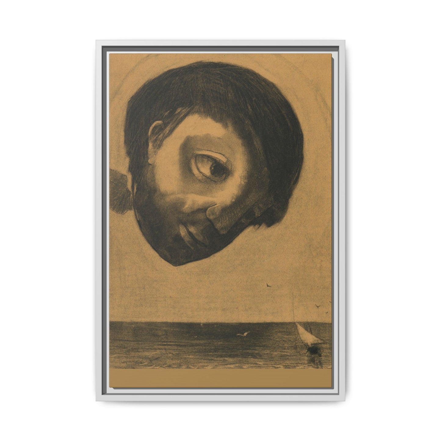 Guardian Spirit of the Waters – Odilon Redon, Paris. Matte.